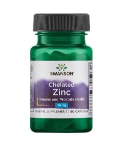 Swanson - Chelaterat zink 30 mg + 90 kapslar