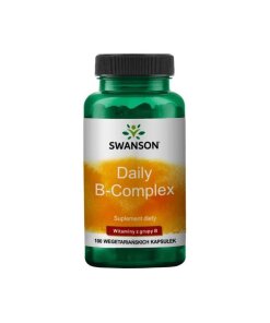 Swanson - Dagligt B-komplex + 100 kapslar