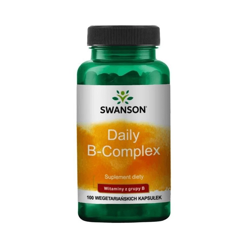 Swanson - Dagligt B-komplex + 100 kapslar
