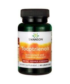 Swanson - Dubbelstyrka Tocotrienoler 100 mg + 60 flytande kapslar