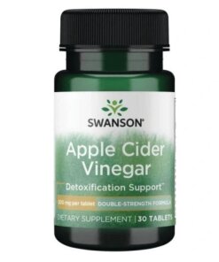 Swanson - Dubbelstyrka äppelcidervinäger + 200 mg