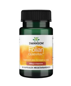 Swanson - Folat (5-metyl-tetrahydrofolat) 800 µg