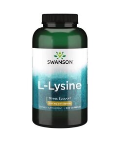 Swanson - Fri-form L-lysin + 500 mg