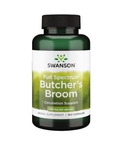 Swanson - Fullspektrum Butcher's Broom 470 mg + 100 kapslar
