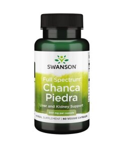 Swanson - Fullspektrum Chanca Piedra 500 mg + 60 växtbaserade kapslar