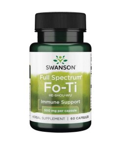 Swanson - Fullspektrum Fo-Ti + 500 mg + 60 kapslar