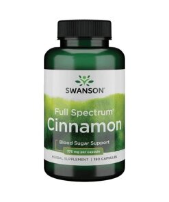 Swanson - Fullspektrum Kanel 375 mg + 180 kapslar