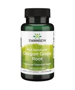 Swanson - Fullspektrum Oregonbärrot + 400 mg + 60 kapslar