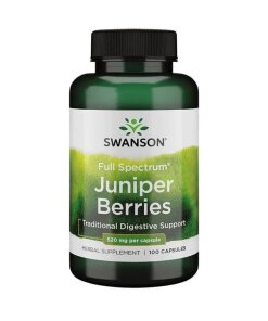 Swanson - Fullspektrum enbär 520 mg + 100 kapslar