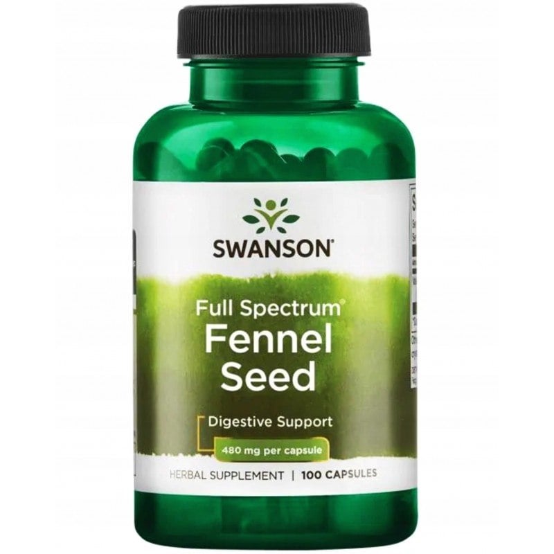 Swanson - Fullspektrum fänkålsfrö + 480 mg
