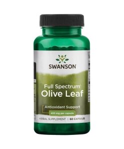 Swanson - Fullspektrum olivblad + 400 mg