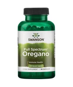 Swanson - Fullspektrum oregano + 450 mg