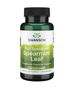 Swanson - Fullspektrum pepparmyntablad 400 mg