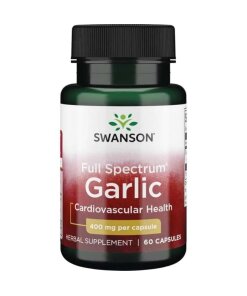 Swanson - Fullspektrum vitlök + 400 mg