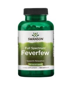 Swanson - Fullt spektrum Feverfew + 380 mg