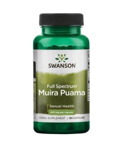 Swanson - Fullt spektrum Muira Puama + 400 mg
