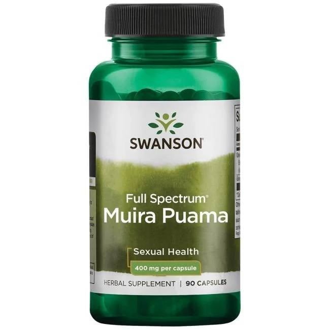 Swanson - Fullt spektrum Muira Puama + 400 mg