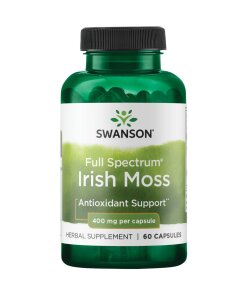 Swanson - Fullt spektrum irländsk rödalg 400 mg + 60 kapslar