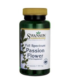 Swanson - Fullt spektrum passionsblomma + 500 mg