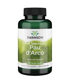 Swanson - Fullt spektrum pau d'arco 500 mg + 100 kapslar