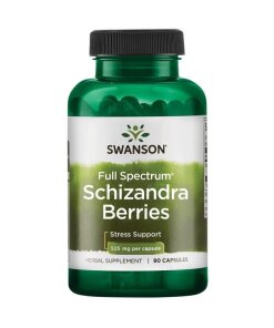Swanson - Fullt spektrum schisandra bär 525 mg + 90 kapslar