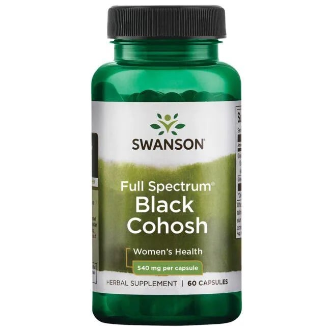 Swanson - Fullt spektrum svart cohosh + 540 mg