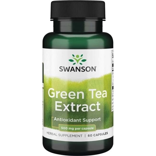 Swanson - Grönt te-extrakt 500 mg + 60 kapslar