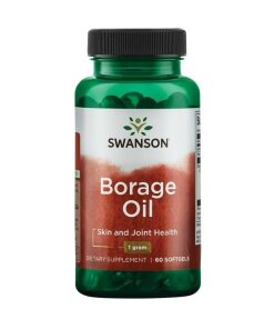 Swanson - Gurkörtolja 1000 mg + 60 mjuka kapslar