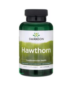 Swanson - Hagtornsextrakt 500 mg + 120 kapslar