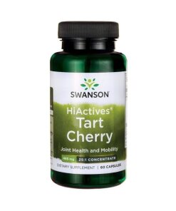 Swanson - HiActives Surkörsbär + 465 mg