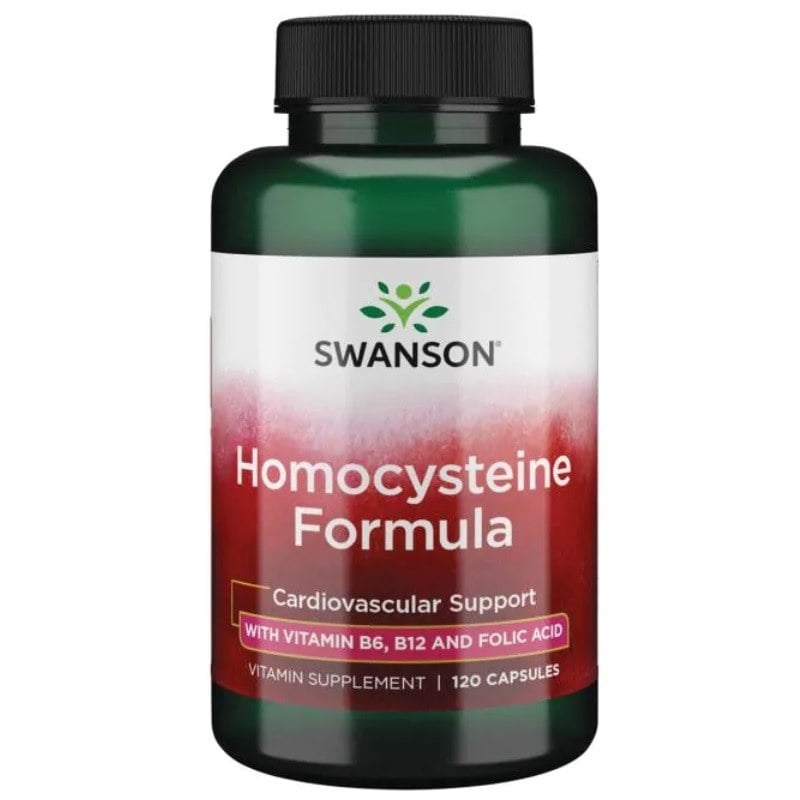 Swanson - Homocysteinformel + 120 kapslar