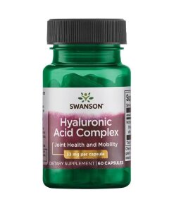 Swanson - Hyaluronsyra-komplex 33 mg + 60 kapslar