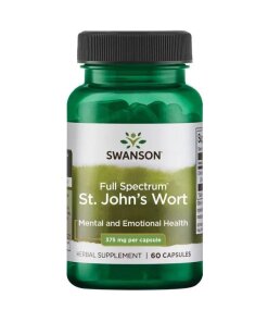 Swanson - Johannesört 375 mg + 60 kapslar