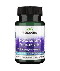 Swanson - Kaliumaspartat 99 mg + 60 kapslar
