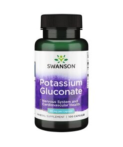 Swanson - Kaliumglukonat 99 mg + 100 kapslar