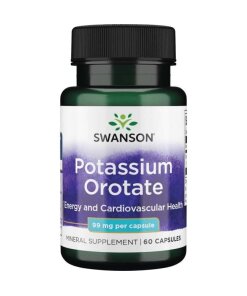 Swanson - Kaliumorotat 99 mg + 60 kapslar