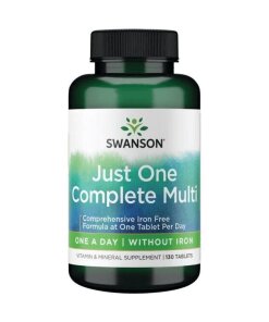 Swanson - Komplett multivitamin utan järn + 130 tabletter