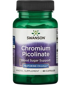 Swanson - Krompikolinat med Chromax 200 µg + 60 kapslar