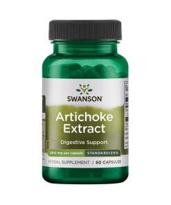 Swanson - Kronärtskocksextrakt 250 mg + 60 kapslar
