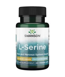 Swanson - L-Serin 500 mg + 60 kapslar