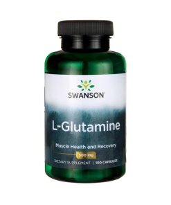 Swanson - L-glutamin + 500 mg