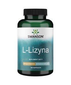Swanson - L-lysin 500 mg + 100 kapslar