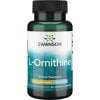 Swanson - L-ornitin 500 mg + 60 veganska kapslar