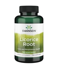 Swanson - Lakritsrot + 450 mg
