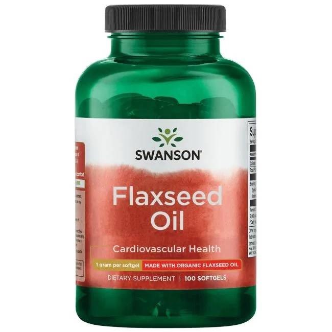 Swanson - Linfröolja + 1000 mg