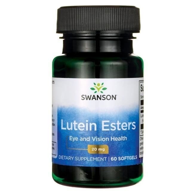 Swanson - Luteinester 20 mg + 60 mjukgelkapslar