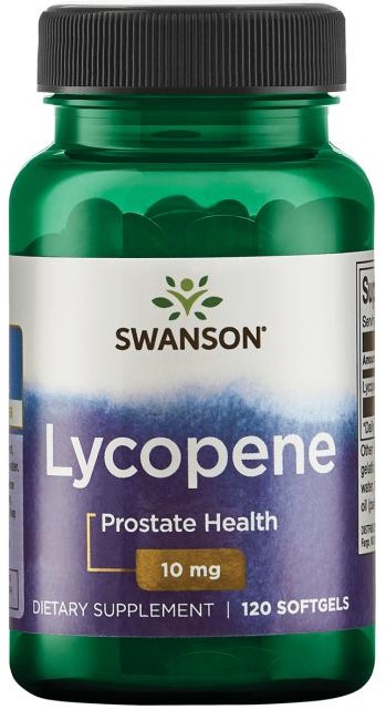 Swanson - Lykopen 10 mg + 120 softgelkapslar