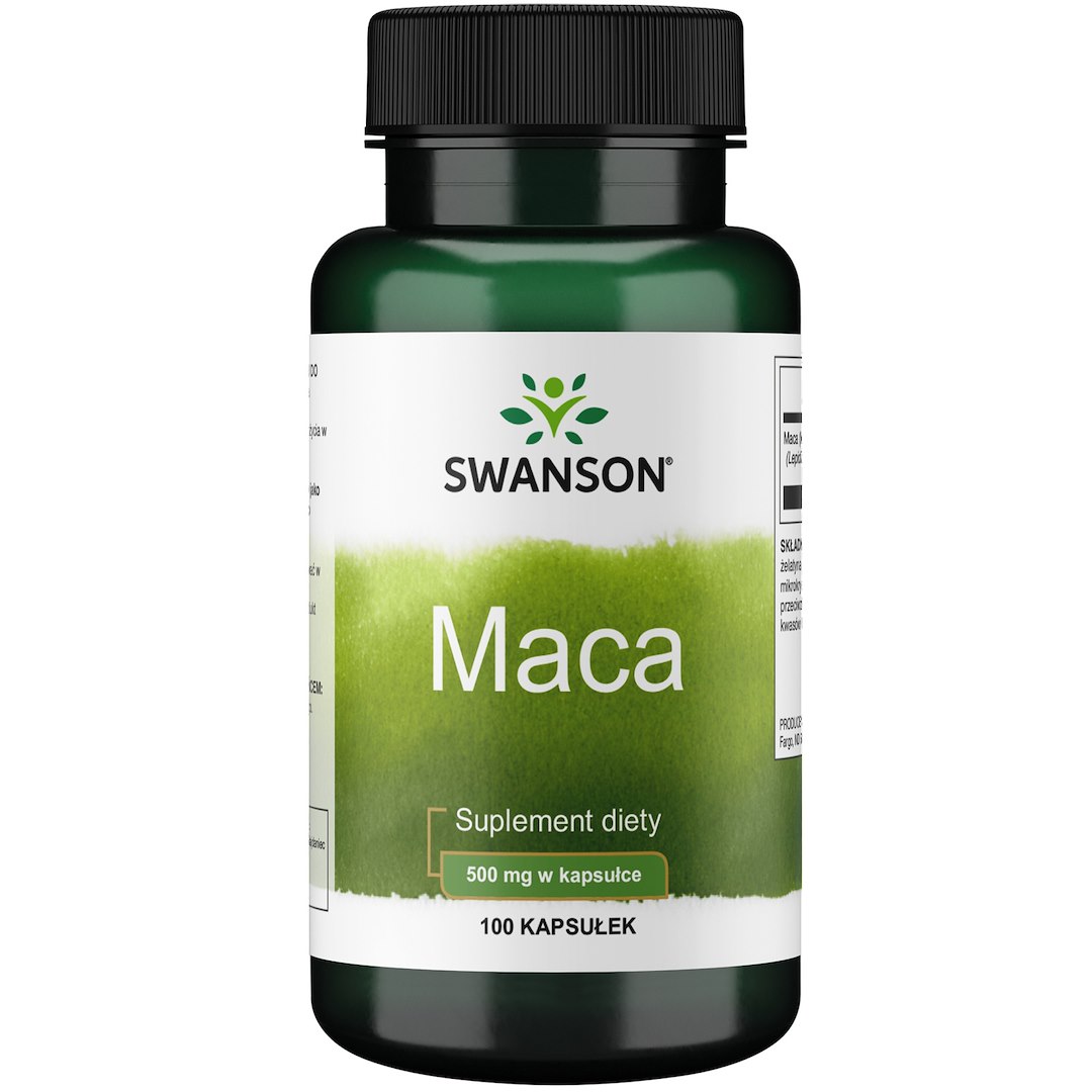 Swanson - Maca 500 mg + 100 kapslar