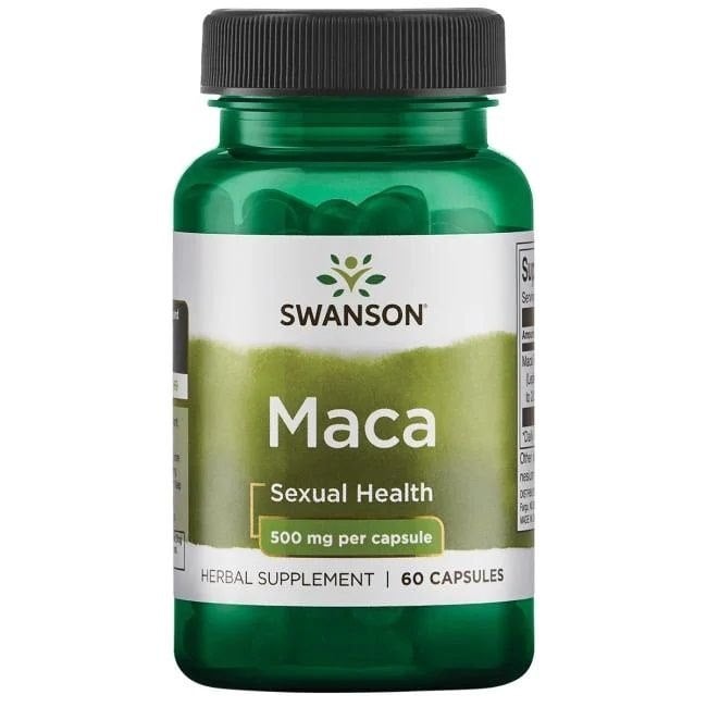 Swanson - Macaextrakt 500 mg + 60 kapslar