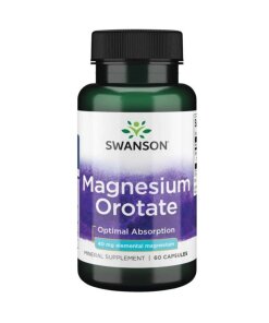 Swanson - Magnesiumorotat 40 mg + 60 kapslar